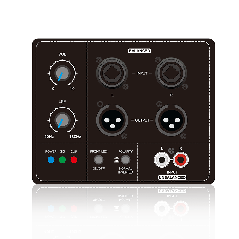 PL78SUB: Stereo Dengeli ve Dengesiz Girişli Subwoofer İşlevsel Modülü