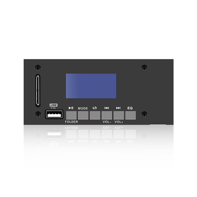 LCD6226: Altı Düğmeli SD/USB Konektörü Bluetooth'lu LCD Ekranlı MP3 Çalar, TWS