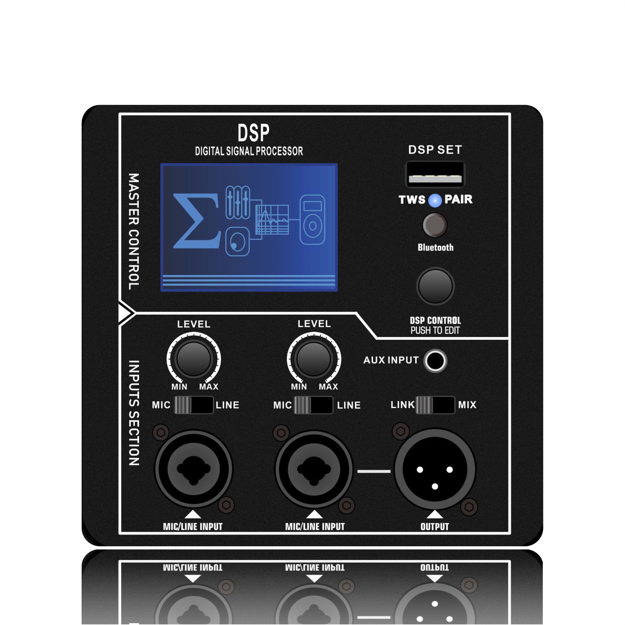 DSP1803 DSP Tam Aralıklı Güçlendirilmiş Amplifikatör