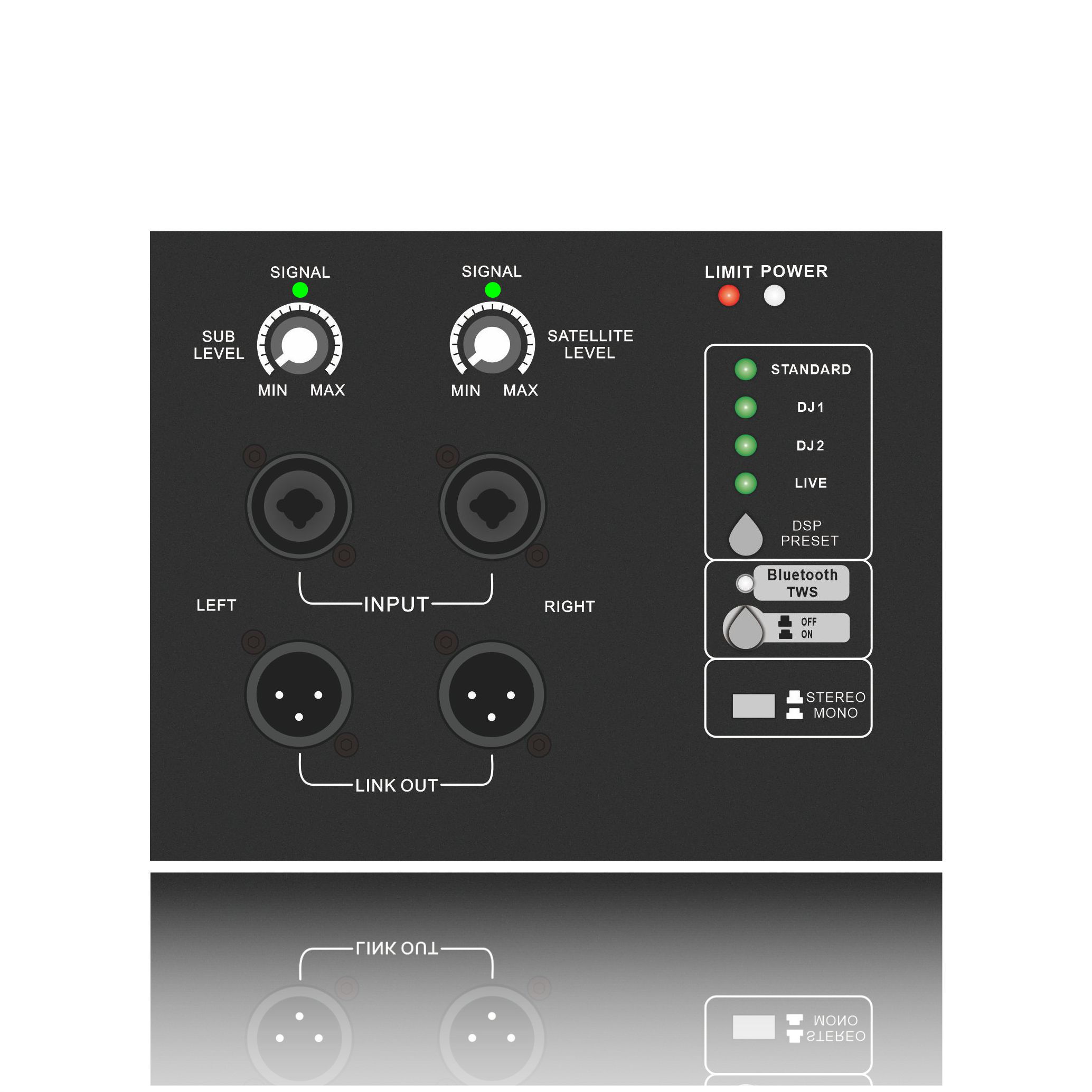 DSP1903SUB Serisi Güçlü Subwoofer 1.1 / 2.1 / 2.2 Kanal Sistemi