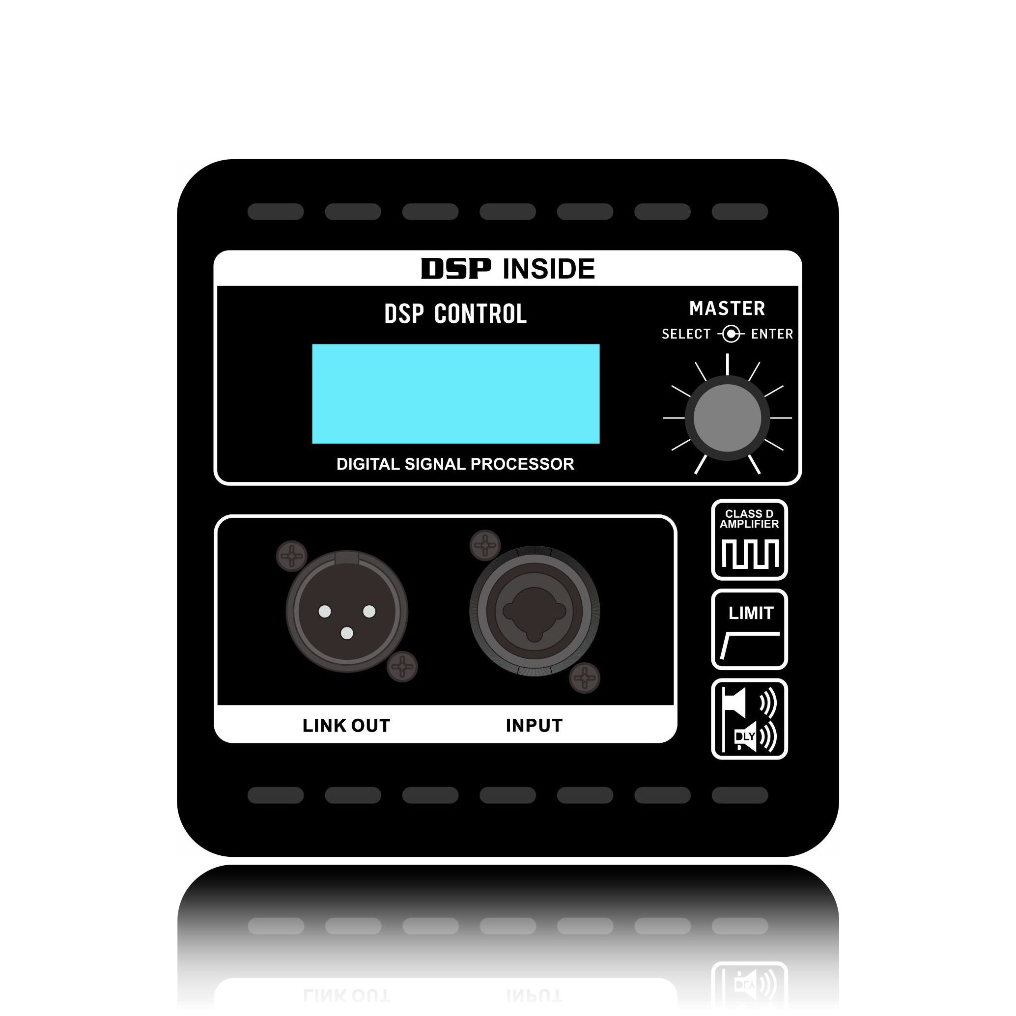 QMC800X Pro Aktif Hat Dizili Güç Amplifikatörü