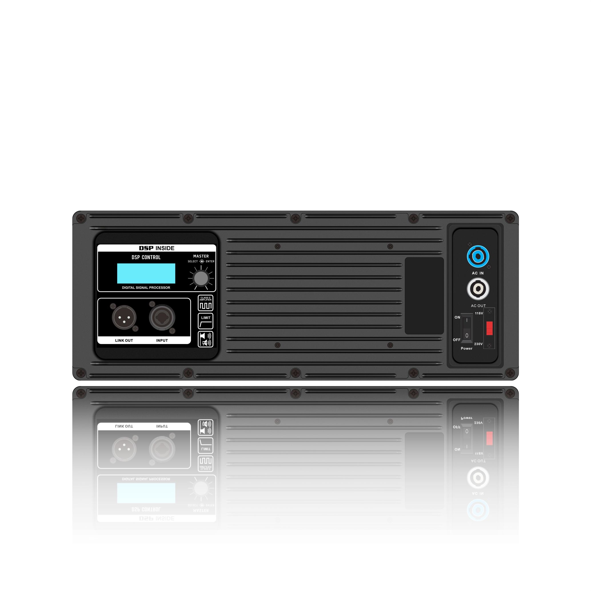 QMC800X Pro Aktif Hat Dizili Güç Amplifikatörü