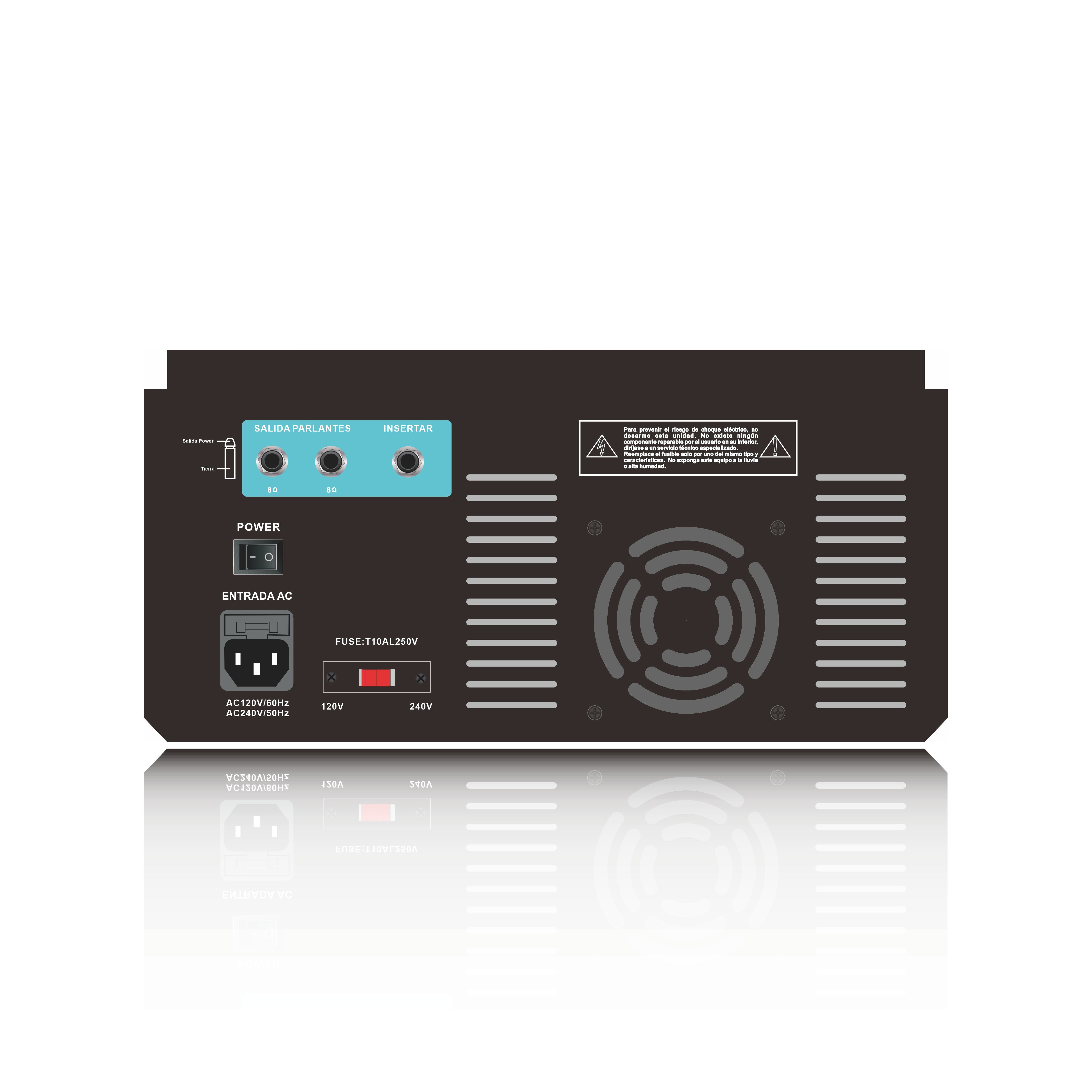 4 Kanallı Bluetooth Karaoke Mikser Amplifikatörü SB4200