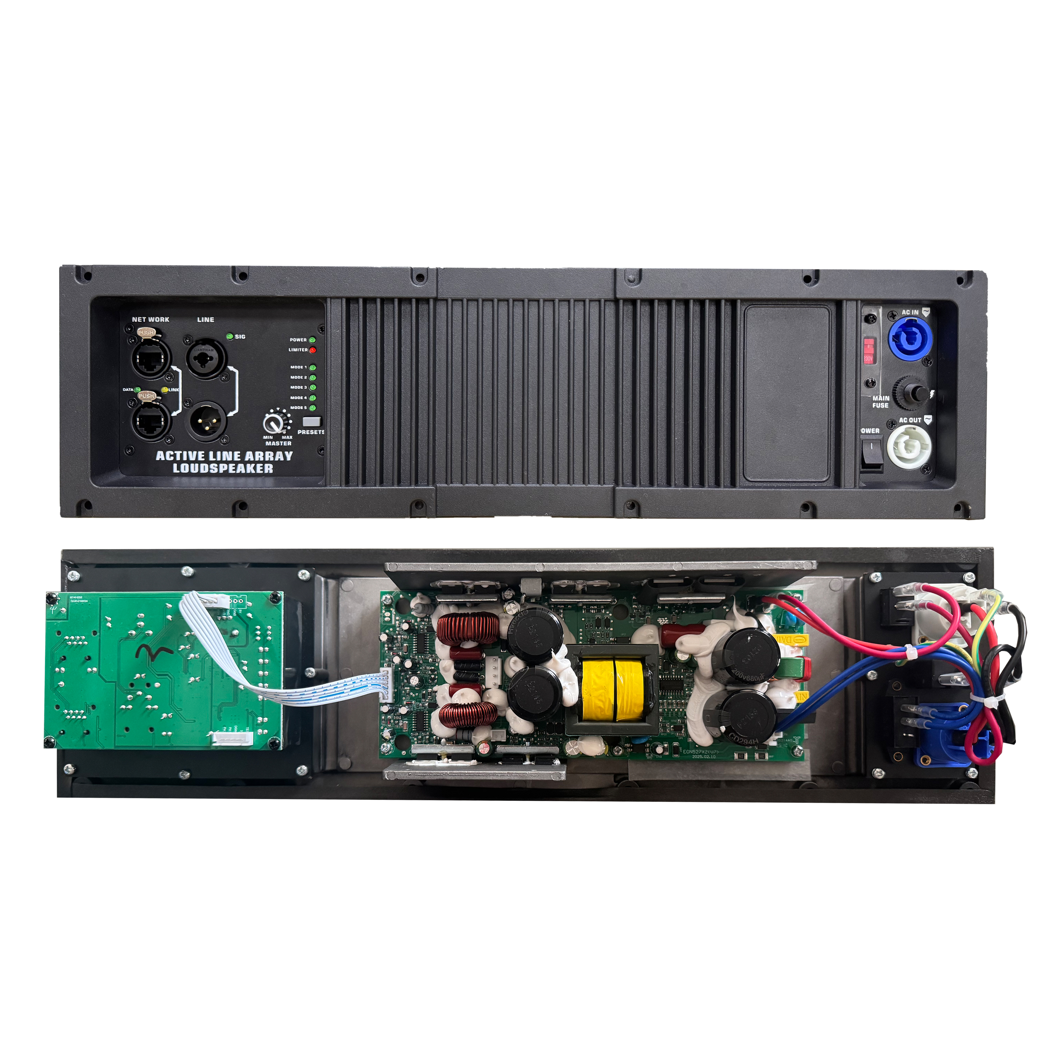 HG485-212 RJ45 Konnektörlü Aktif Hat Dizili Sistem Amplifikatörü